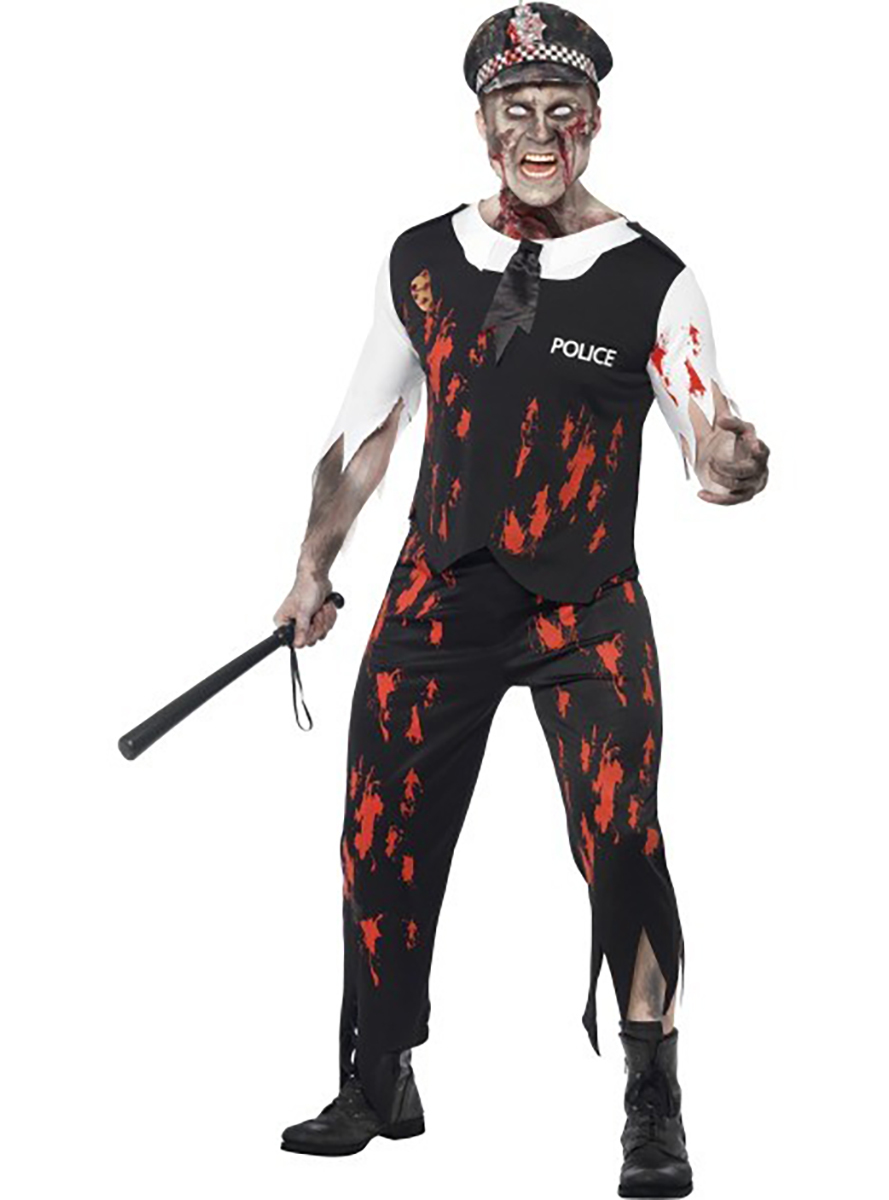 policjant zombie